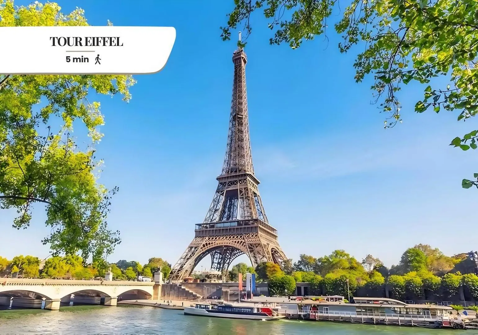 Tbs 324 - Superb Apartment With Eiffel Tower View Paris